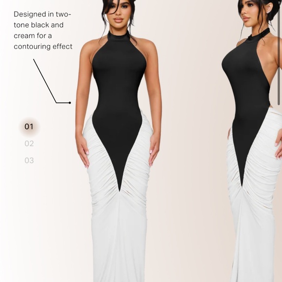 Coucoo ora maxi dress NWT - Picture 1 of 3